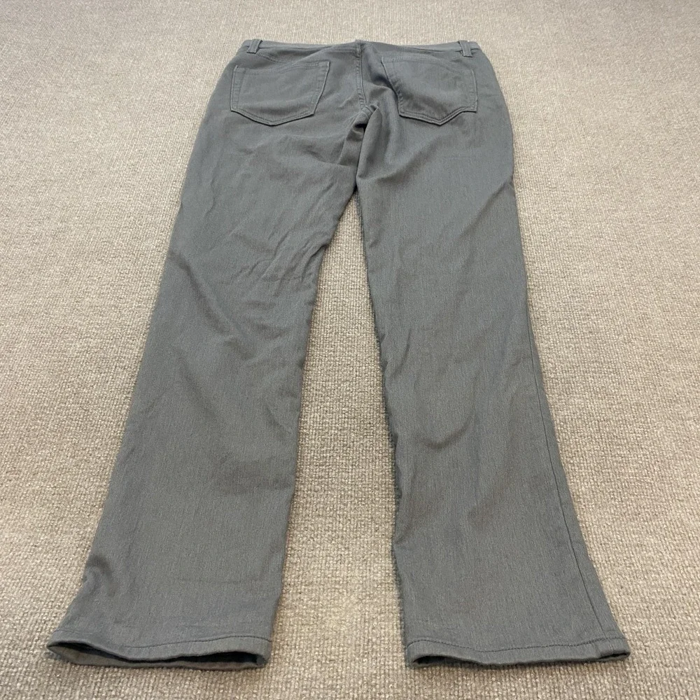 Banana Republic Traveler Jeans Mens 31x32 Gray Med Wash Slim Straight Denim